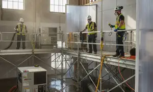 Structural drying equipment in Riverside, CA for water-damaged homes and moisture removal